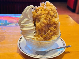 コメダ珈琲店おすすめ夏季限定スイーツ「かき氷チャイ氷」実食レポのイメージ画像