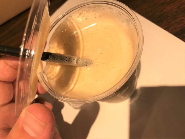 ニトロブリューコーヒーアイスミルク