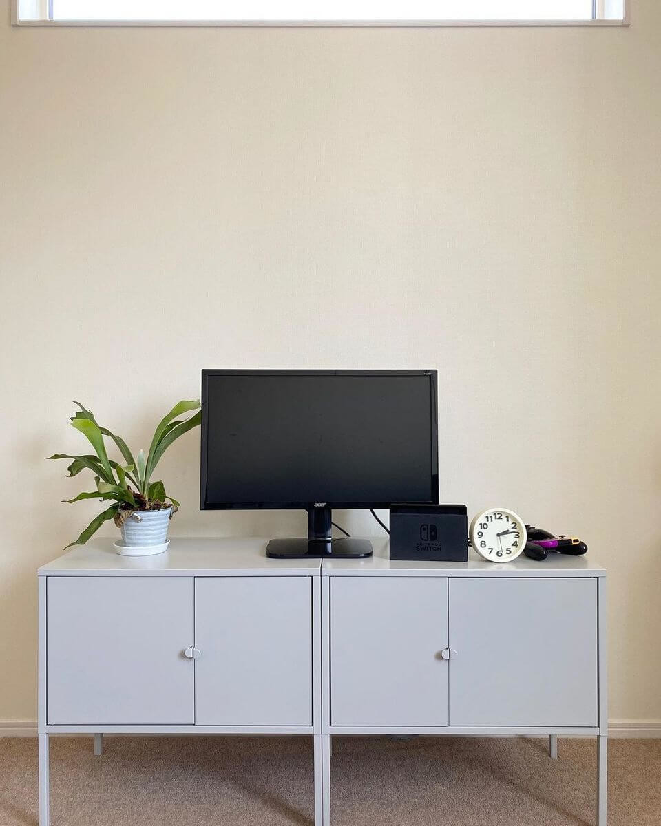 イケア IKEA リックスフルト キャビネットコンビネーション（2台