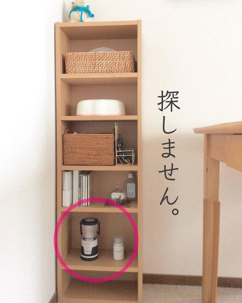 カラーボックス収納】アイデア30選！ニトリ・無印で即片付く | ヨムーノ