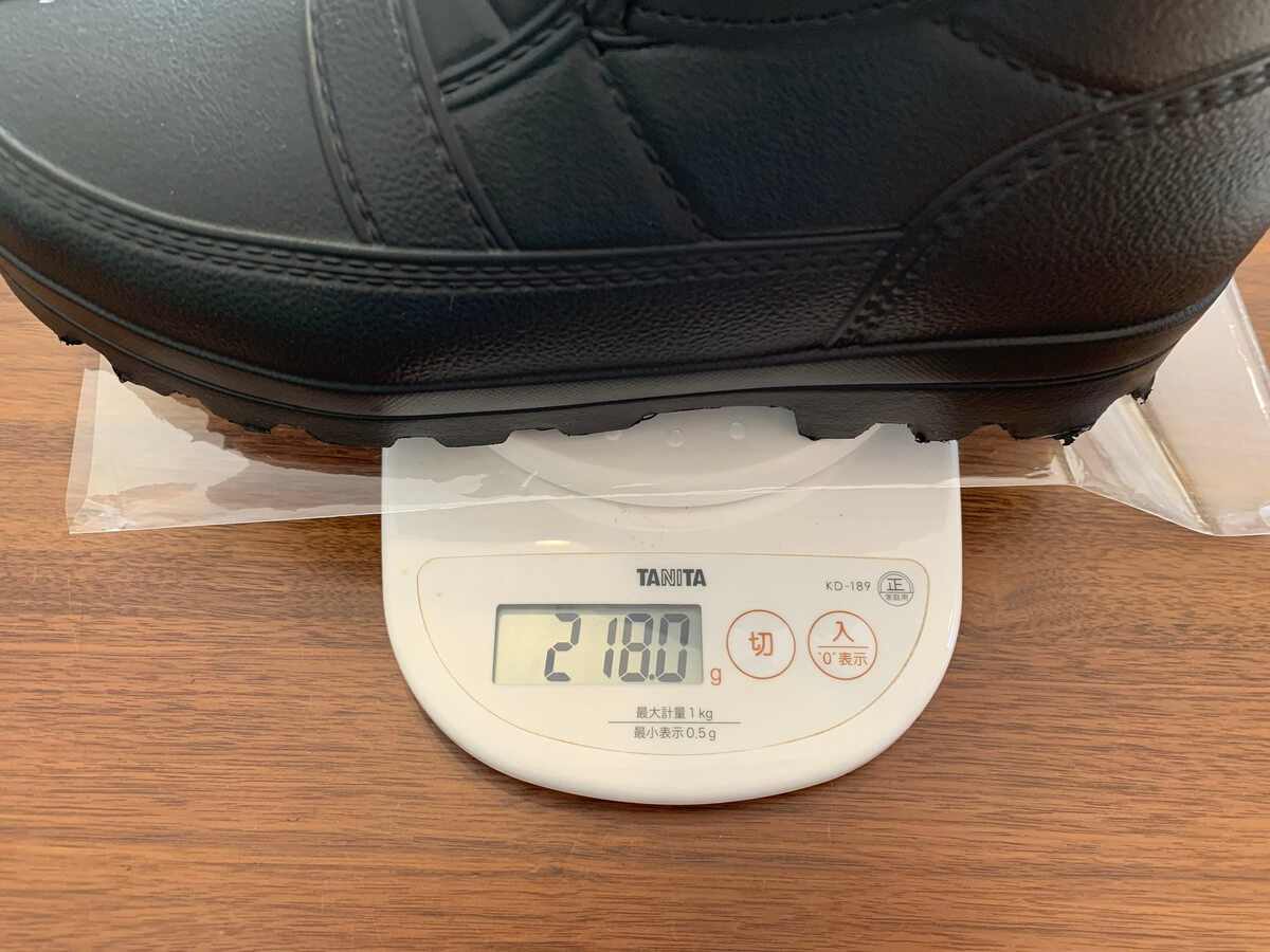 ワークマン防寒EVAノルディックブーツ