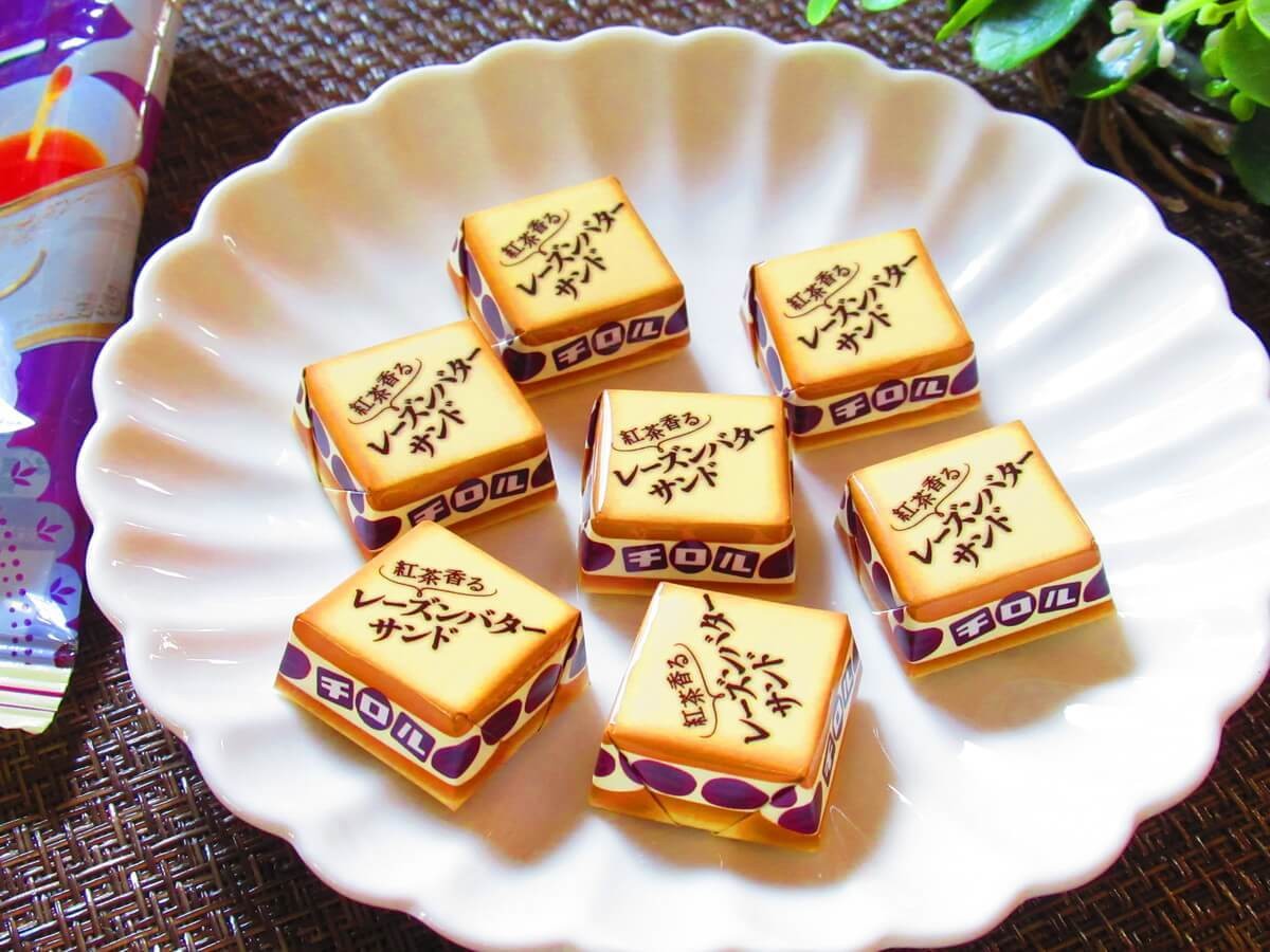 紅茶香るレーズンバターサンド