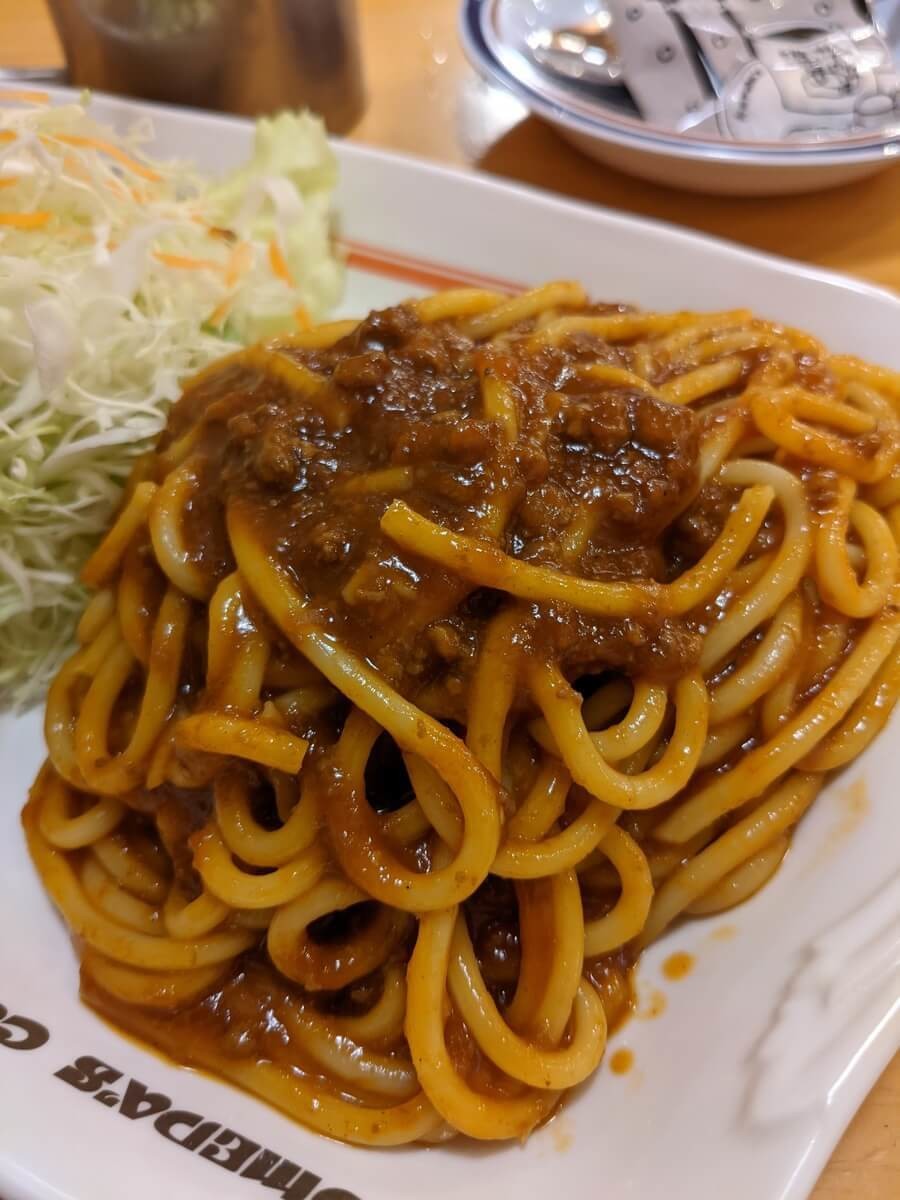 コメダのスパゲッティミートスパゲッティ
