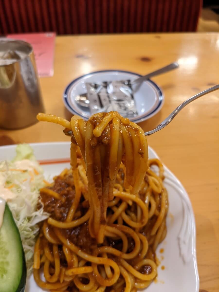 コメダのスパゲッティミートスパゲッティ