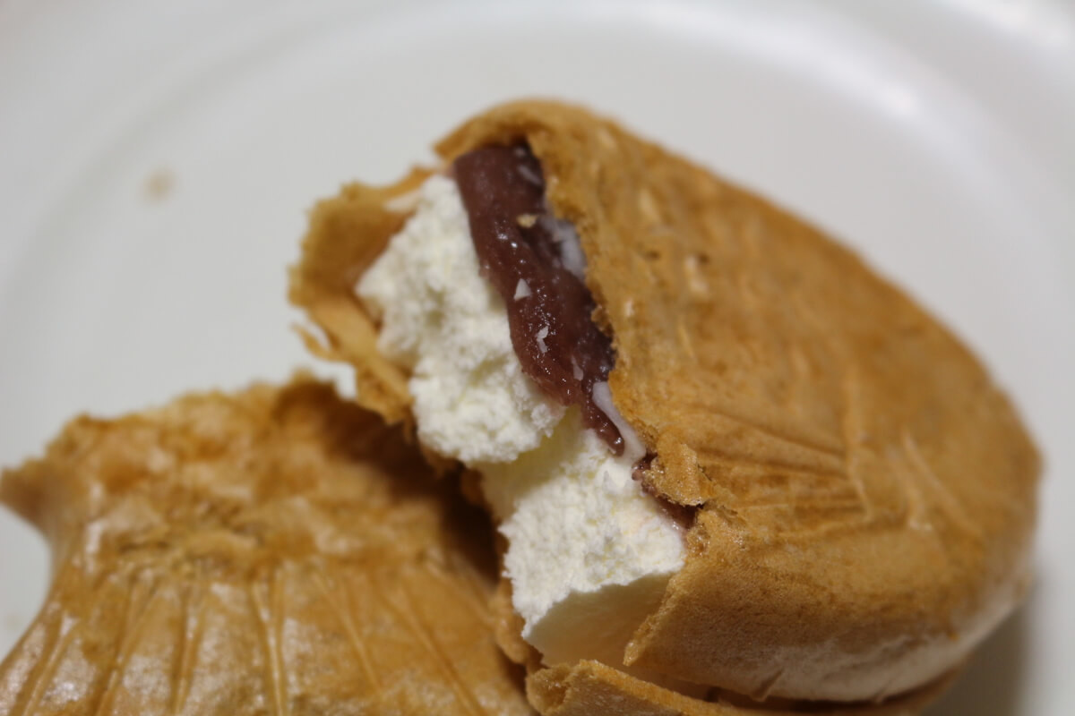 和菓子アイスたい焼き最中バニラしっぽまであん