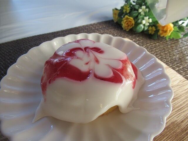 いちごのパンケーキ