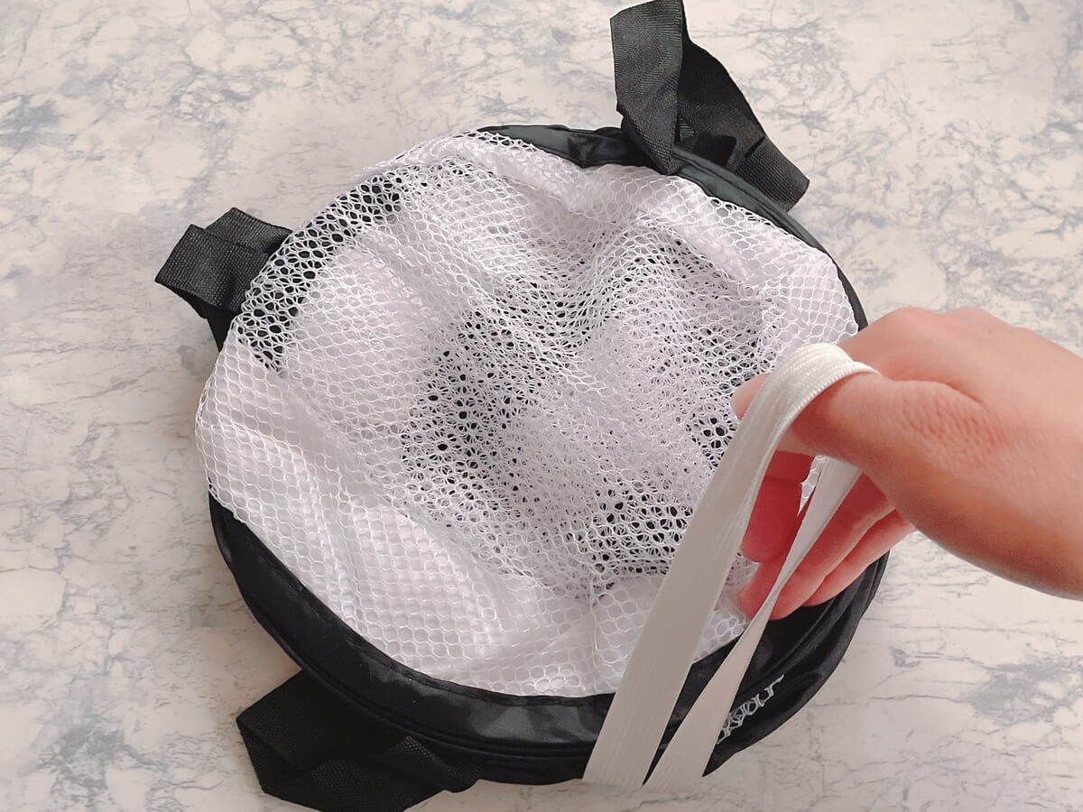 ダイソー 2段セーター干しネット