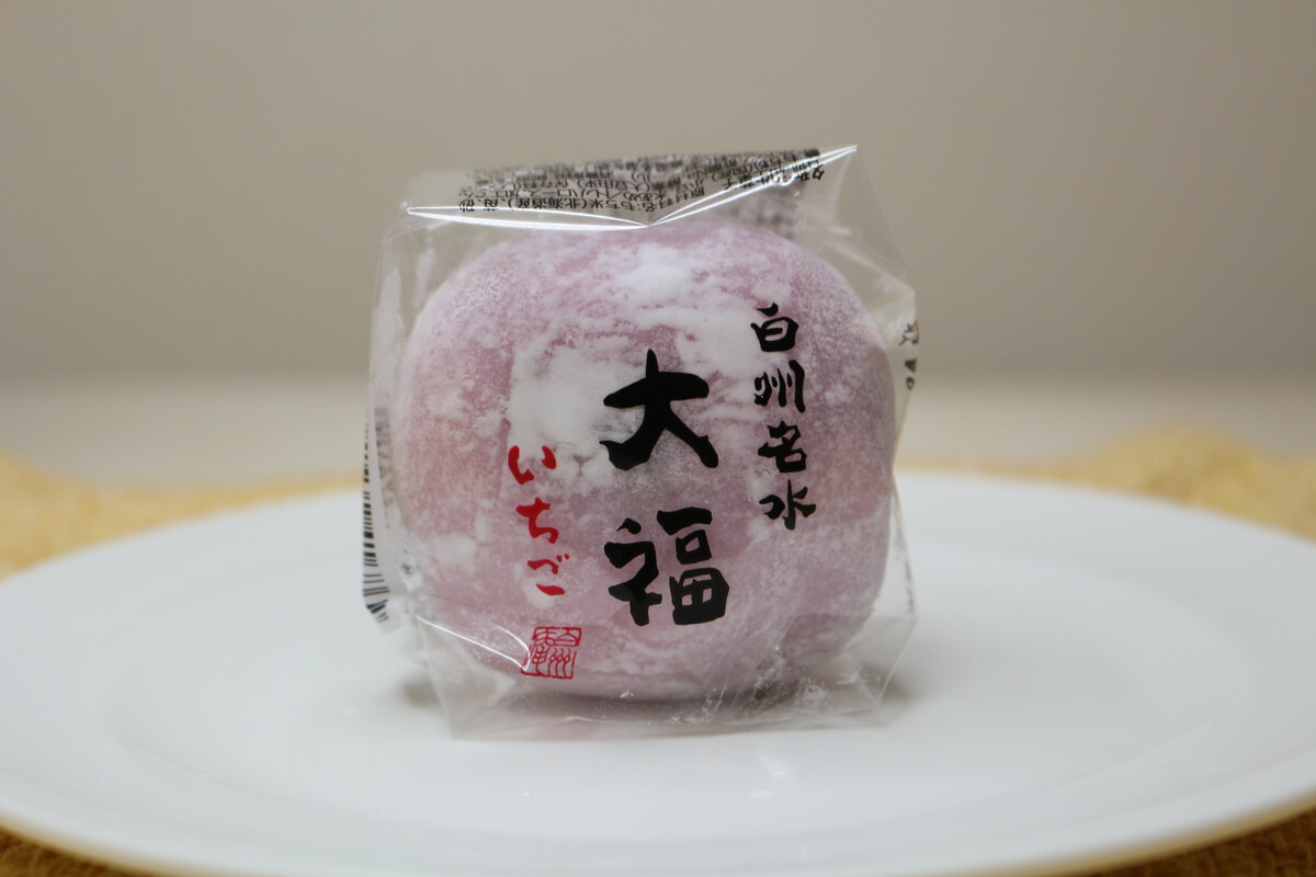 白州名水大福 いちご