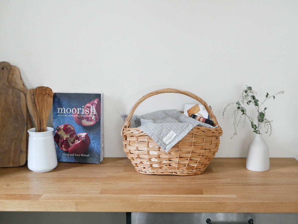 見た目がほっこり♪生活感がむしろオシャレに見える不思議なバスケット