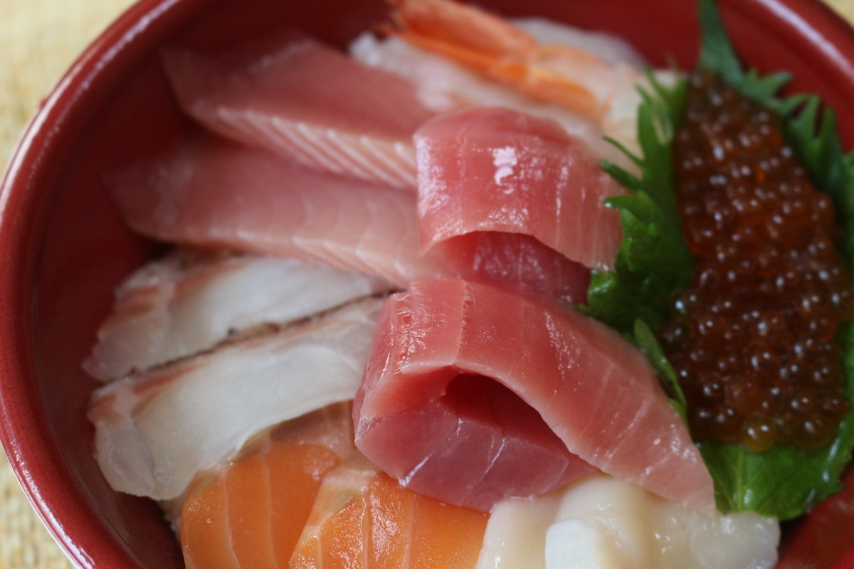 はま寿司特上7種の海鮮丼