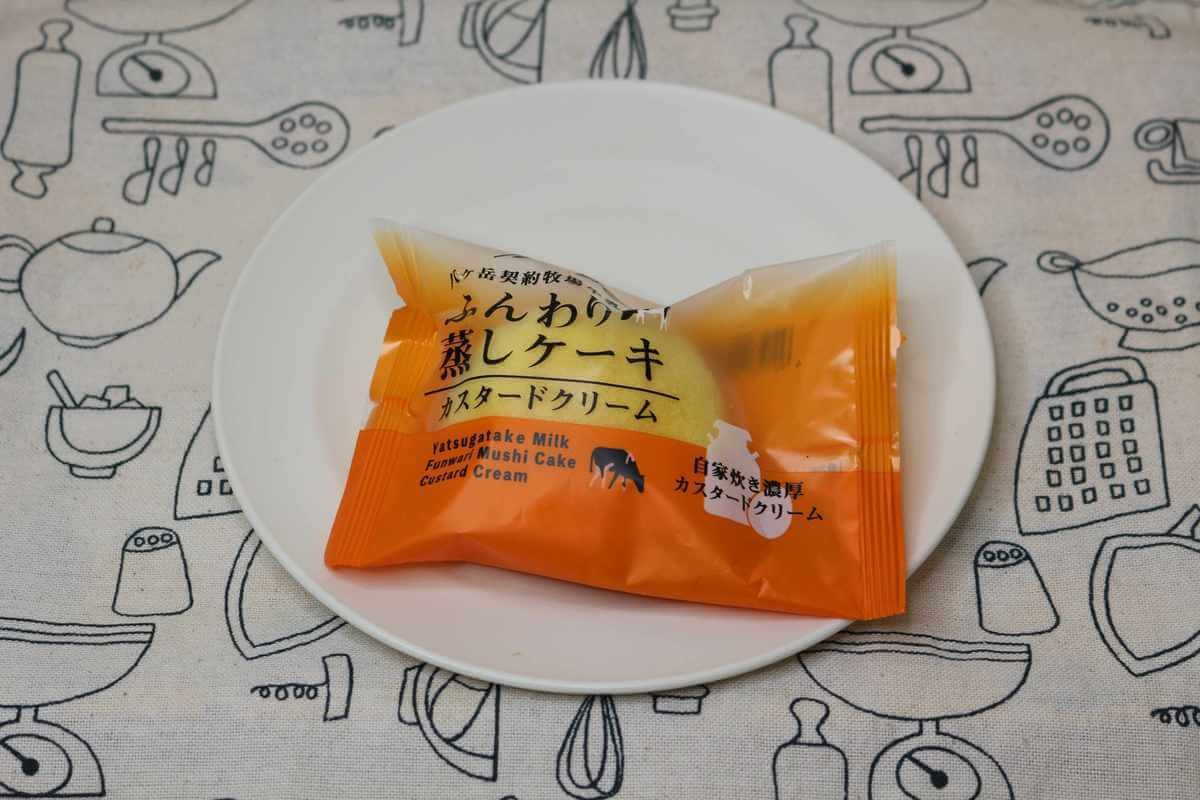 シャトレーゼ ふんわり蒸しケーキ カスタードクリーム
