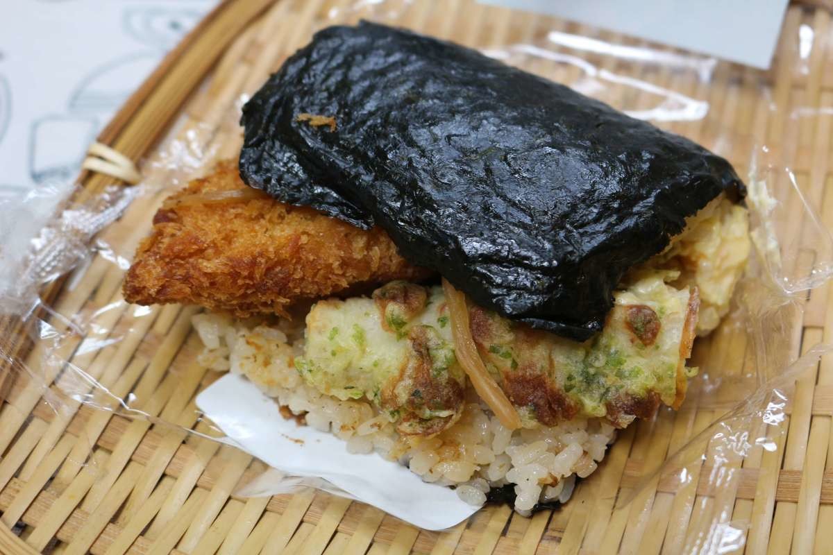 のり弁にぎりました