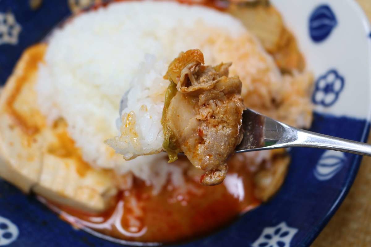 お母さん食堂あさりの旨味スンドゥブチゲ