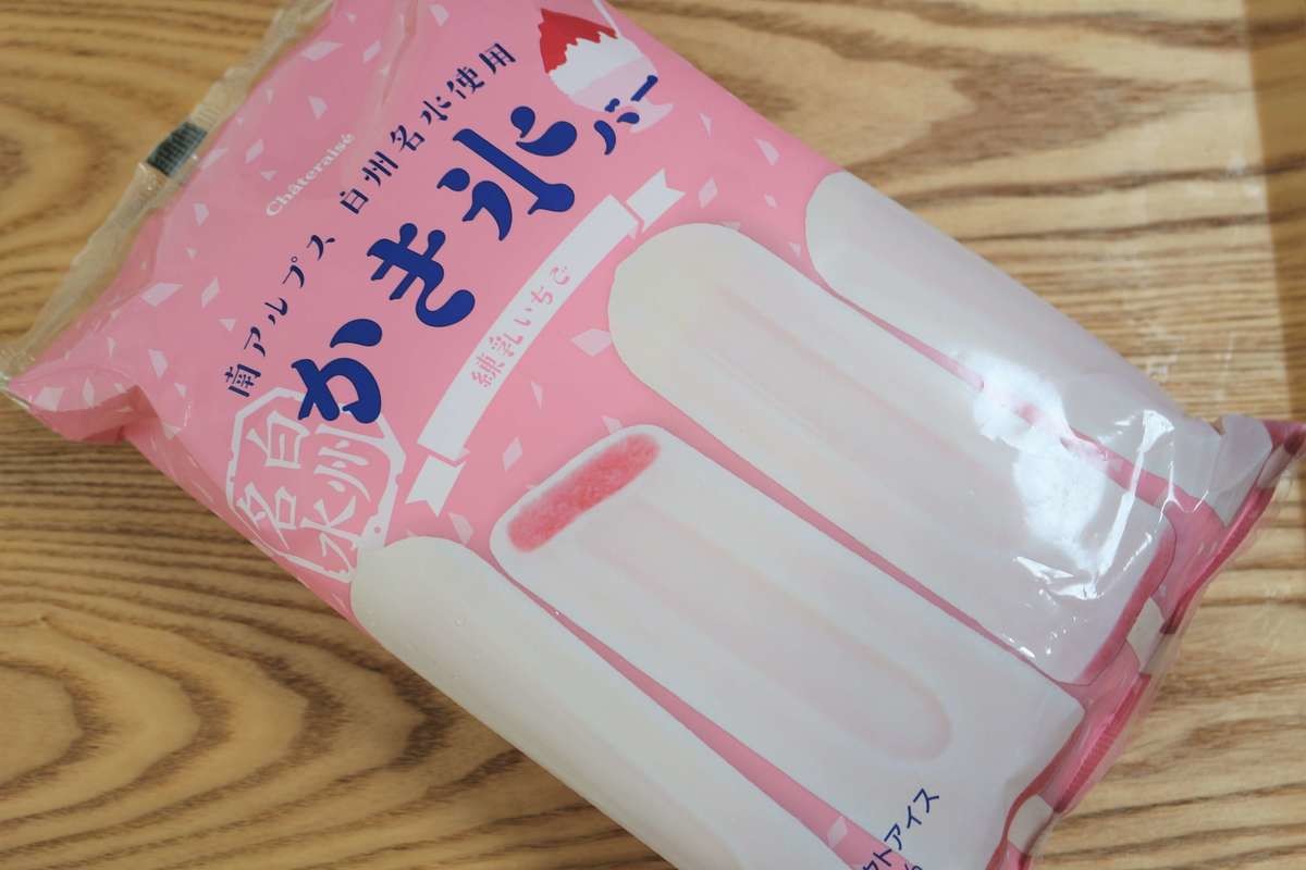セブンイレブンシャトレーゼかき氷バー練乳いちご