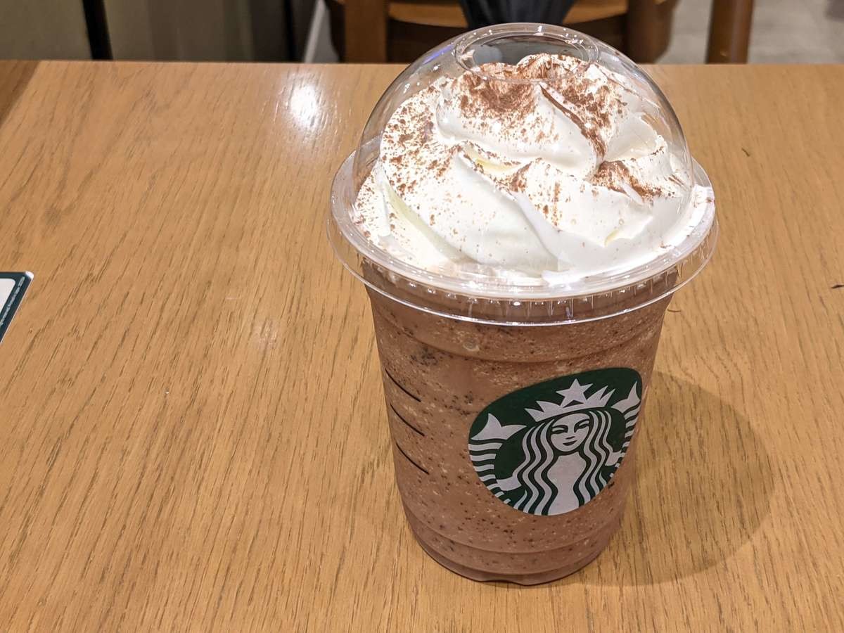 ダーク モカ チップ フラペチーノ