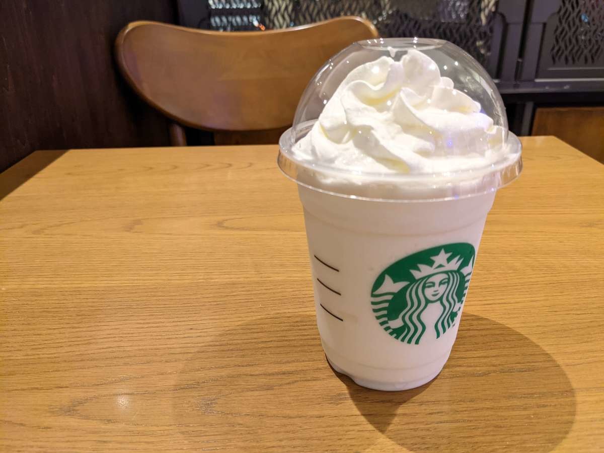 バニラクリームフラペチーノ