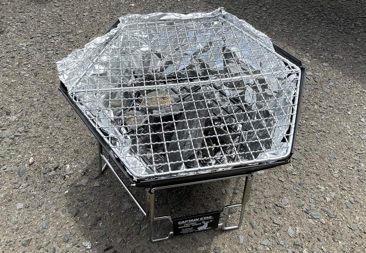 ダイソーバーベキュー便利シート