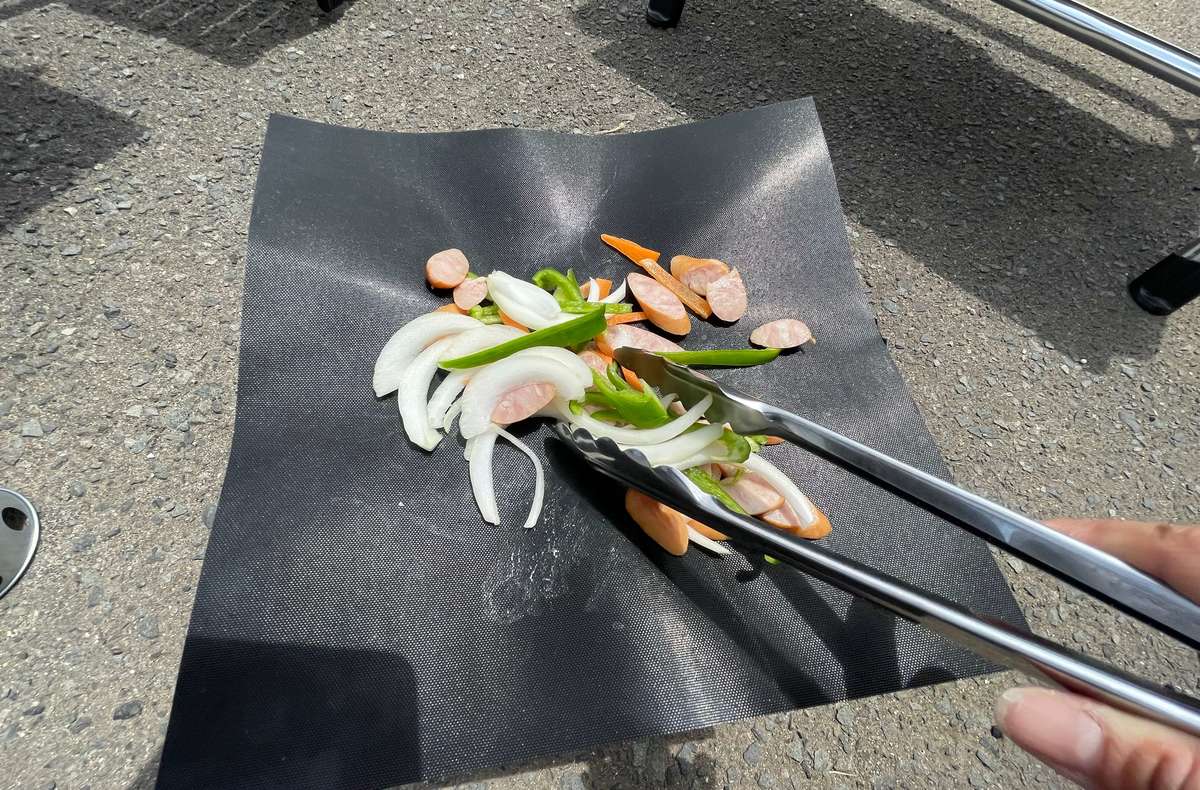 ダイソーバーベキュー便利シート