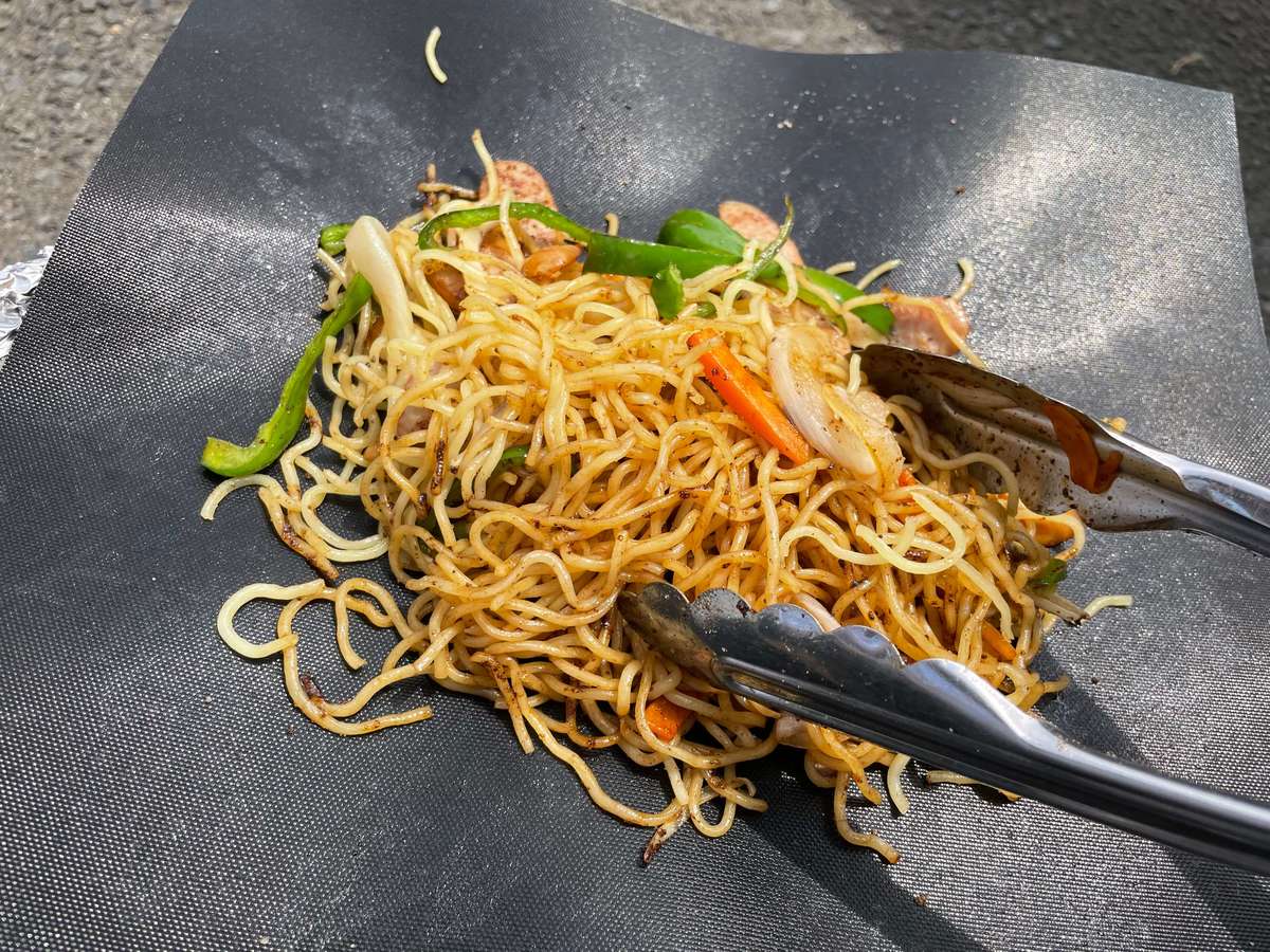 ダイソーバーベキュー便利シート