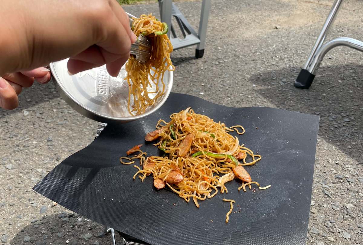 ダイソーバーベキュー便利シート