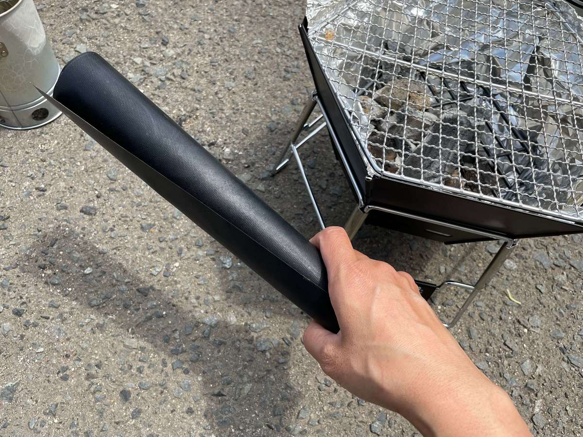 ダイソーバーベキュー便利シート