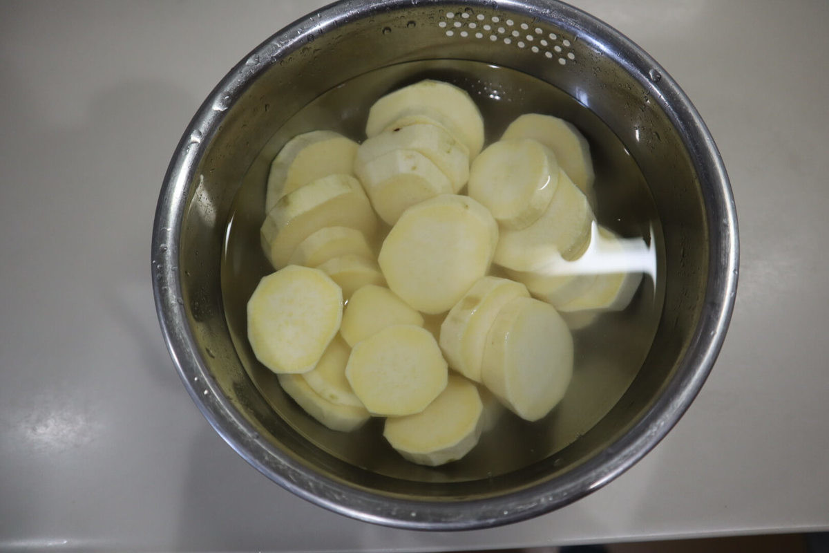 家事ヤロウいもようかんの丸焼き