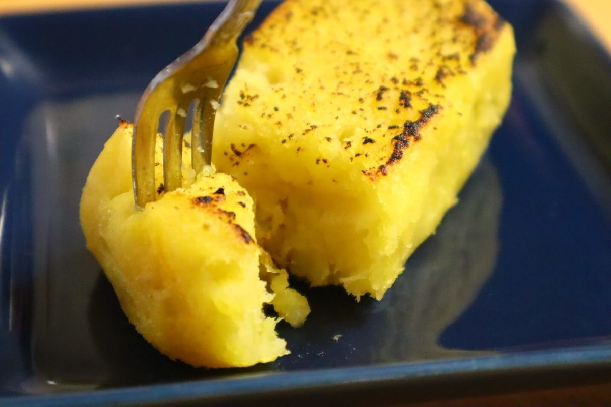 家事ヤロウいもようかんの丸焼き