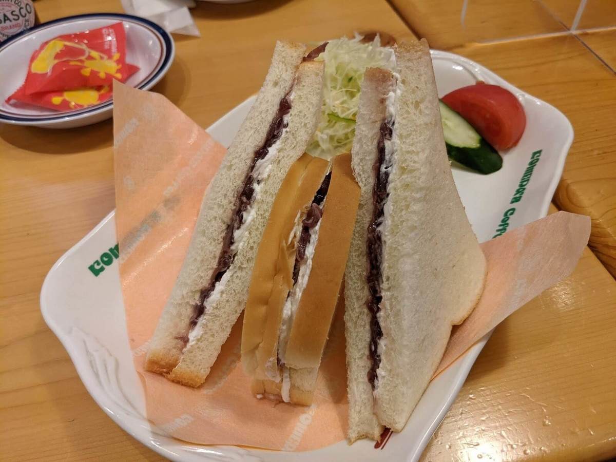 小倉ホイップサンド