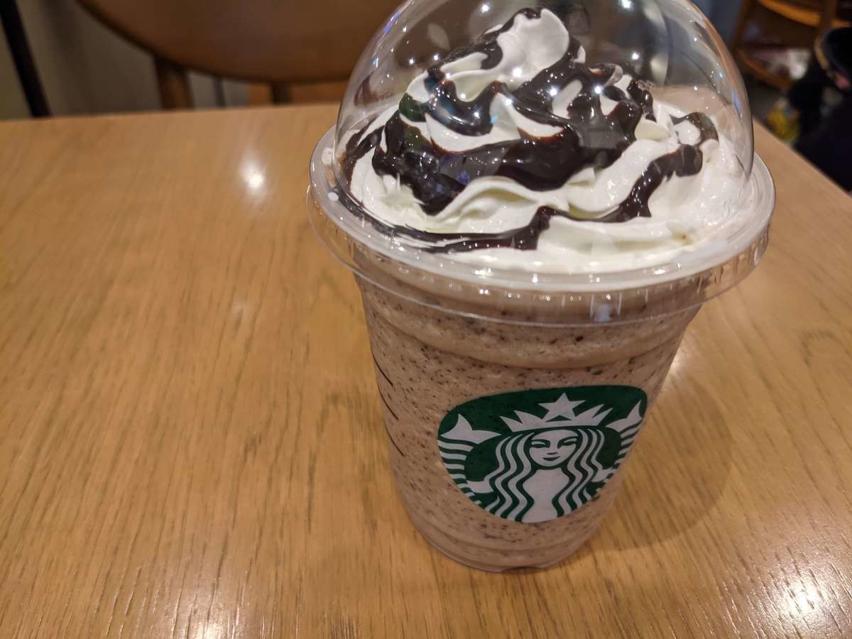 チョコレートクリームチップフラペチーノ