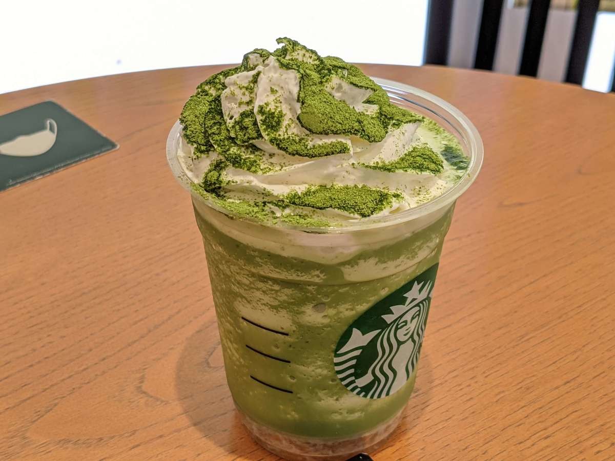 抹茶クリームフラペチーノ®
