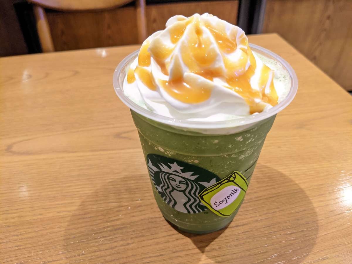 抹茶クリームフラペチーノ