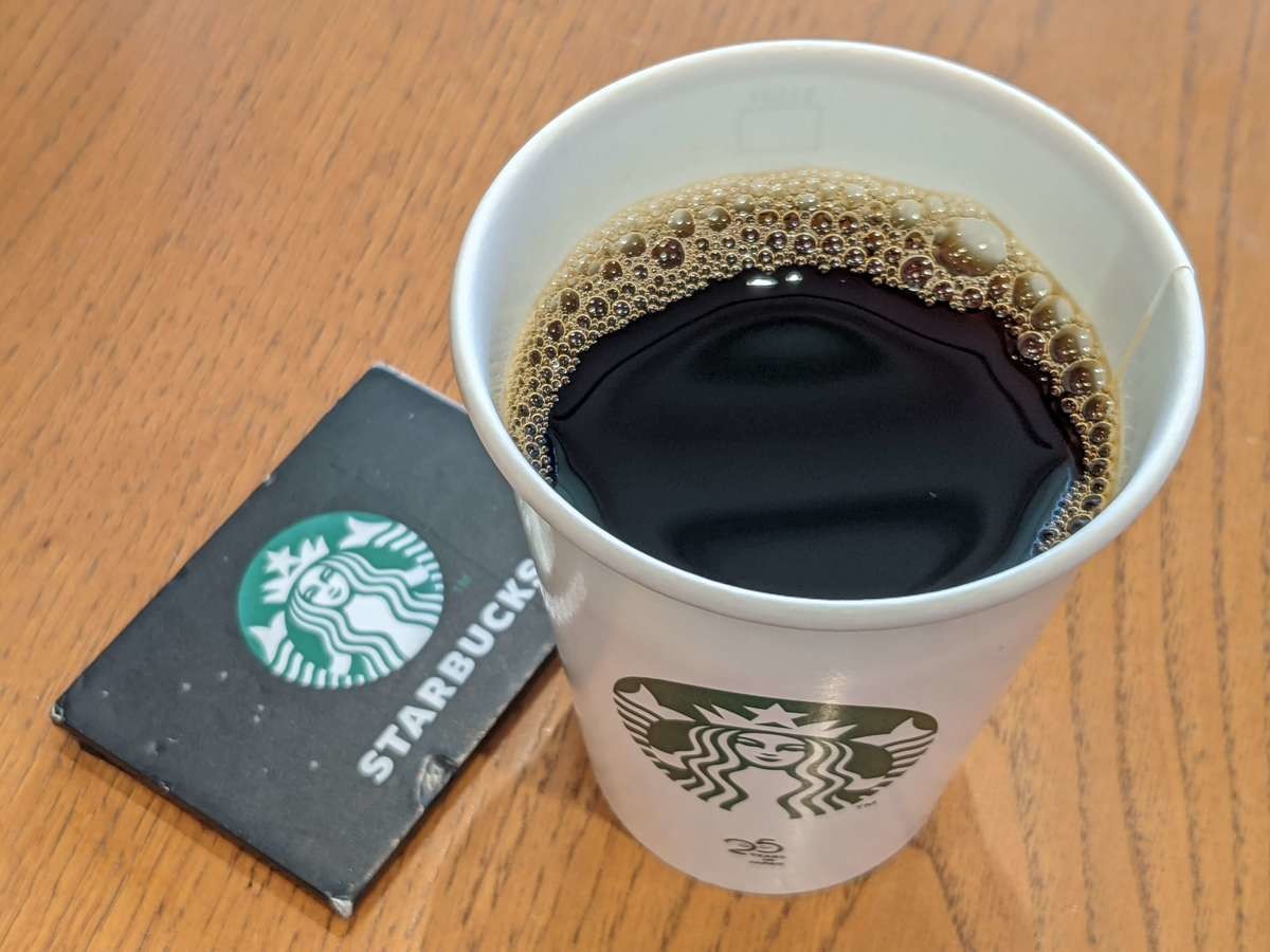 スターバックスのアイスコーヒー