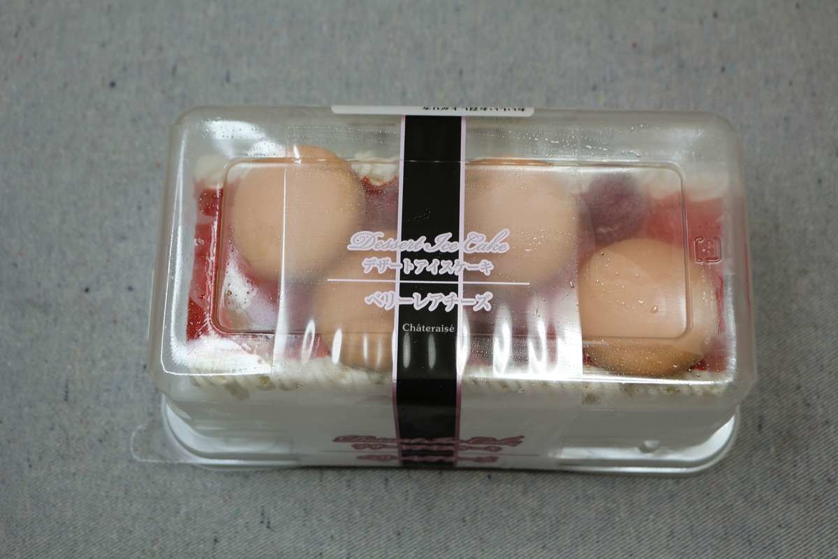 シャトレーゼアイスケーキベリーレアチーズ