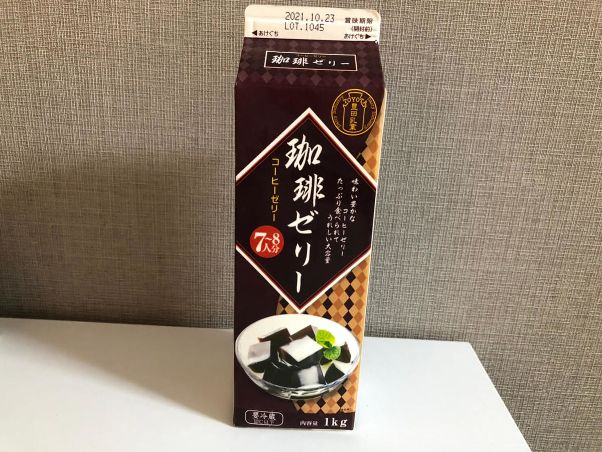 業務スーパーコーヒーゼリー