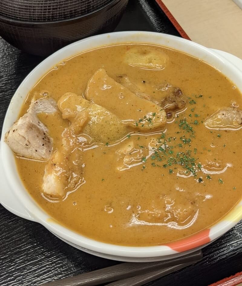 松屋マッサマンカレー