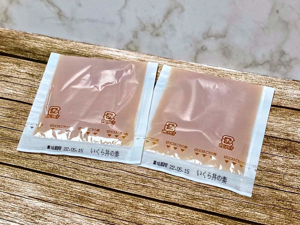 カルディオリジナルイクラのいらないイクラ丼の素