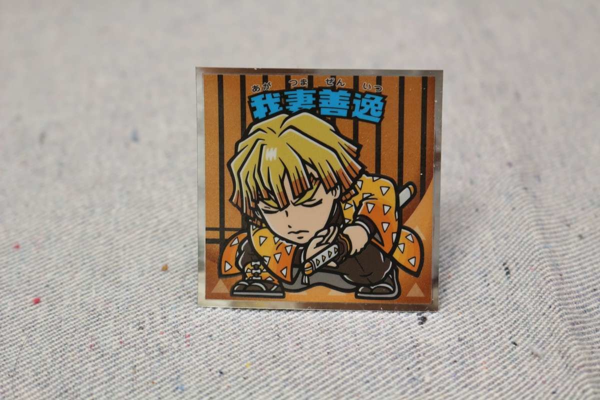 鬼滅の刃マン2シール No.4 我妻善逸