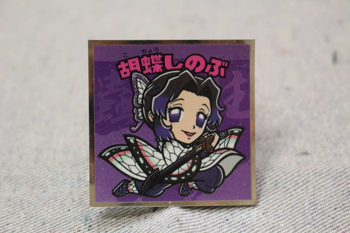 鬼滅の刃マン2シール No.9 胡蝶しのぶ