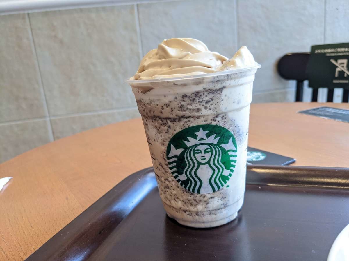コーヒー&クリームフラペチーノwithコーヒークリームスワール