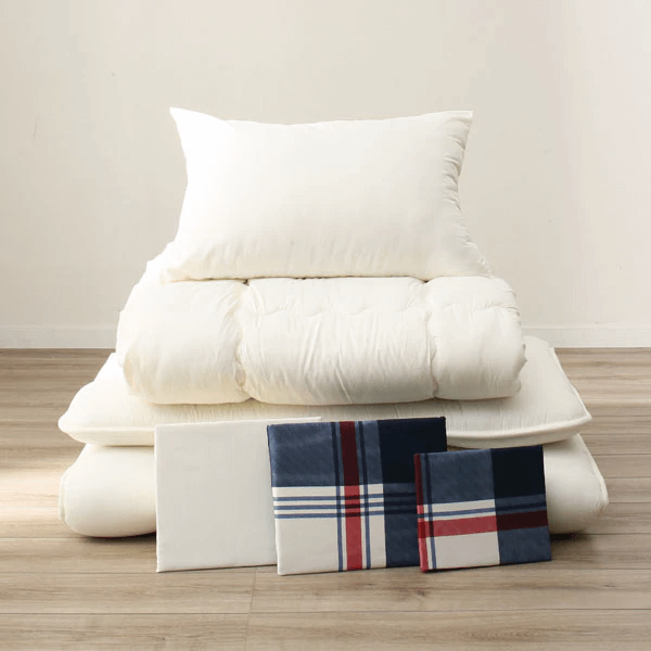 布団6点セット カバー付き(NV&RE S)