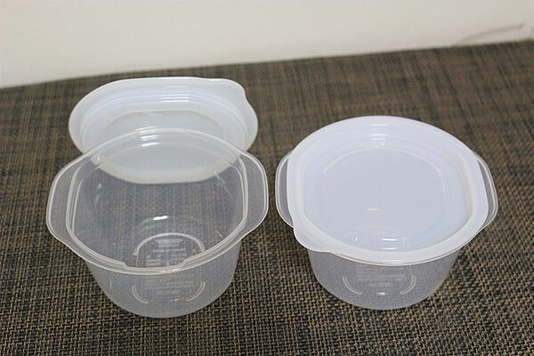 「とにかく洗いやすい保存容器」楽ちんパックごはん一善用2個組