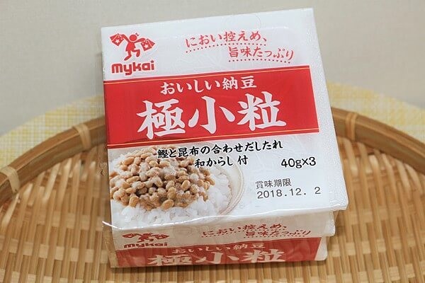 mykai「おいしい納豆　極小粒和からし付40ｇ×3」