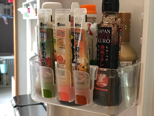 冷蔵庫用ホルダー 薬味チューブホルダー 6点セット 調味料 保存