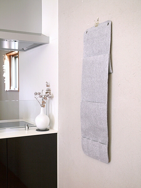 トフトボー「バスマット(グレーホワイト メランジ)」