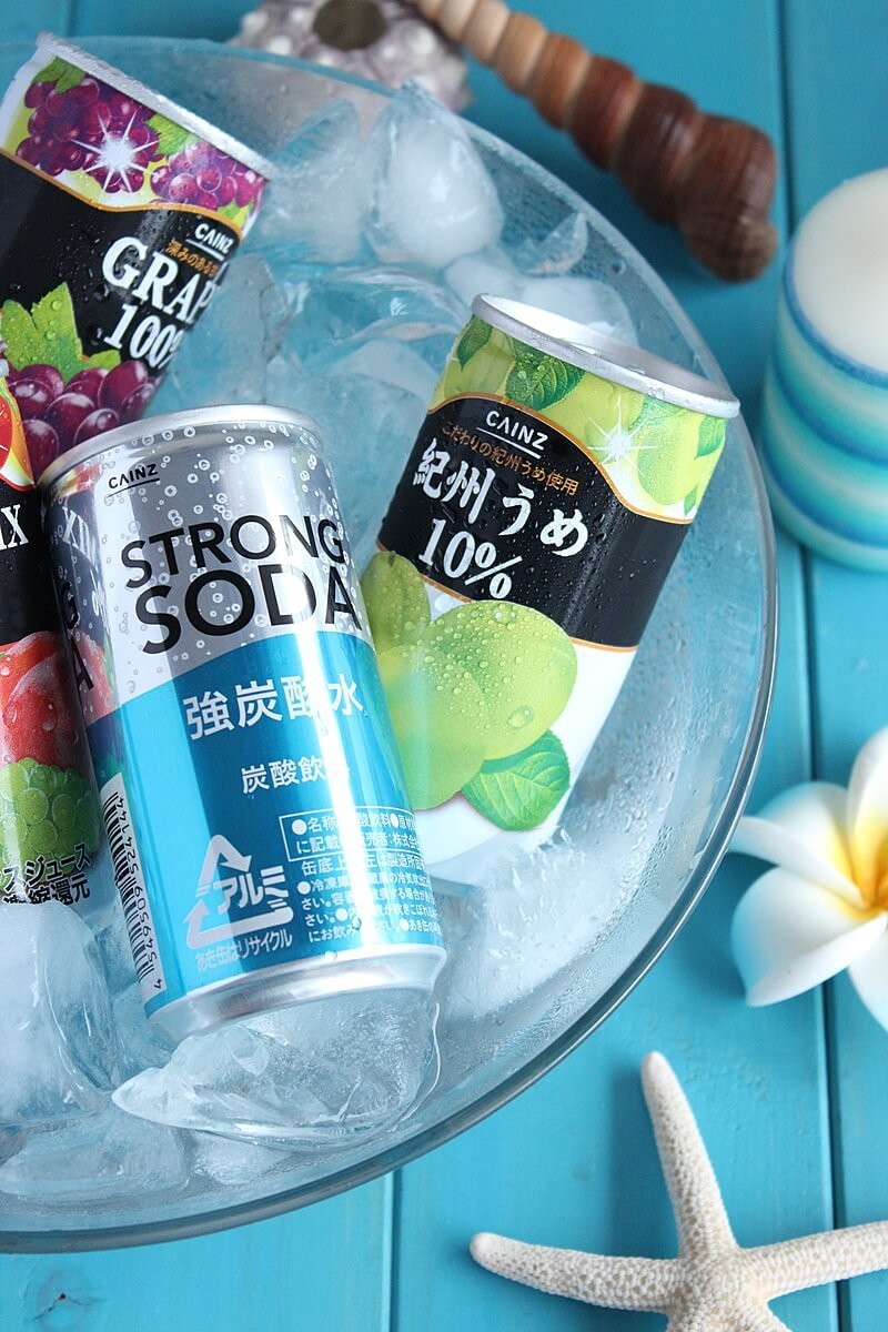 カインズ「1本38円」缶ジュースが最高！5種レビュー＆おやつに早変わり