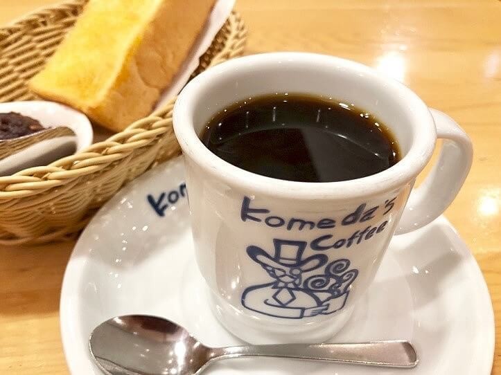 コメダ珈琲店メニュー