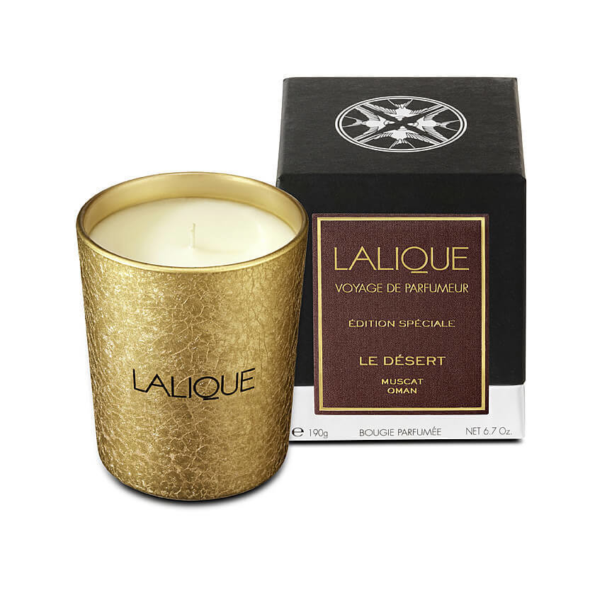 ラリック ルームキャンドル 4個セット VOYAGE DE PARFUMEUR ギフトシーンにおすすめ！ハワイの火山をインスピレーションに「真っ赤