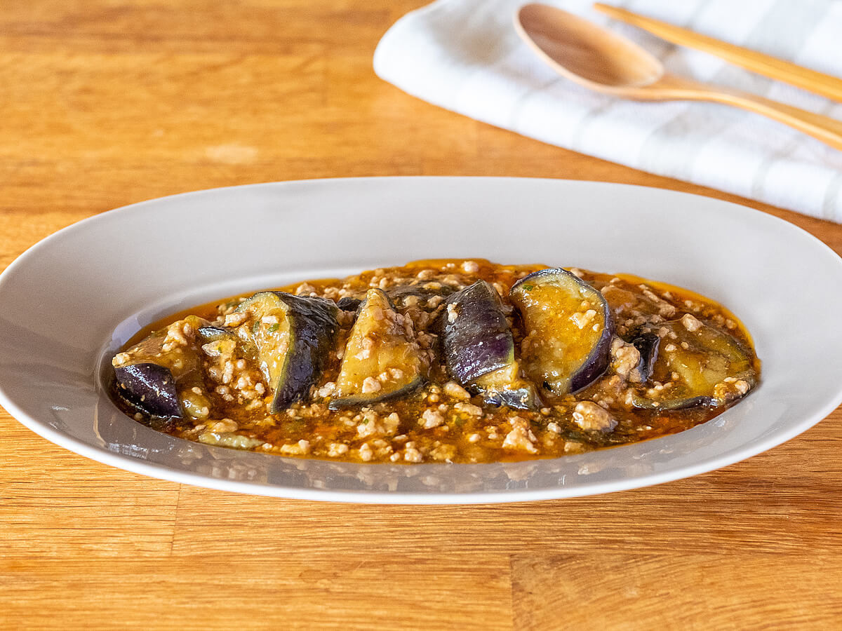 業務スーパー揚げなす 乱切りレシピ