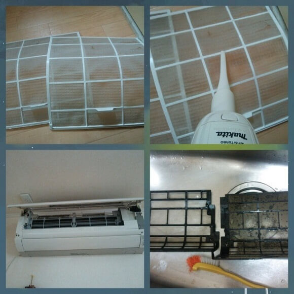 暖房器具 掃除2