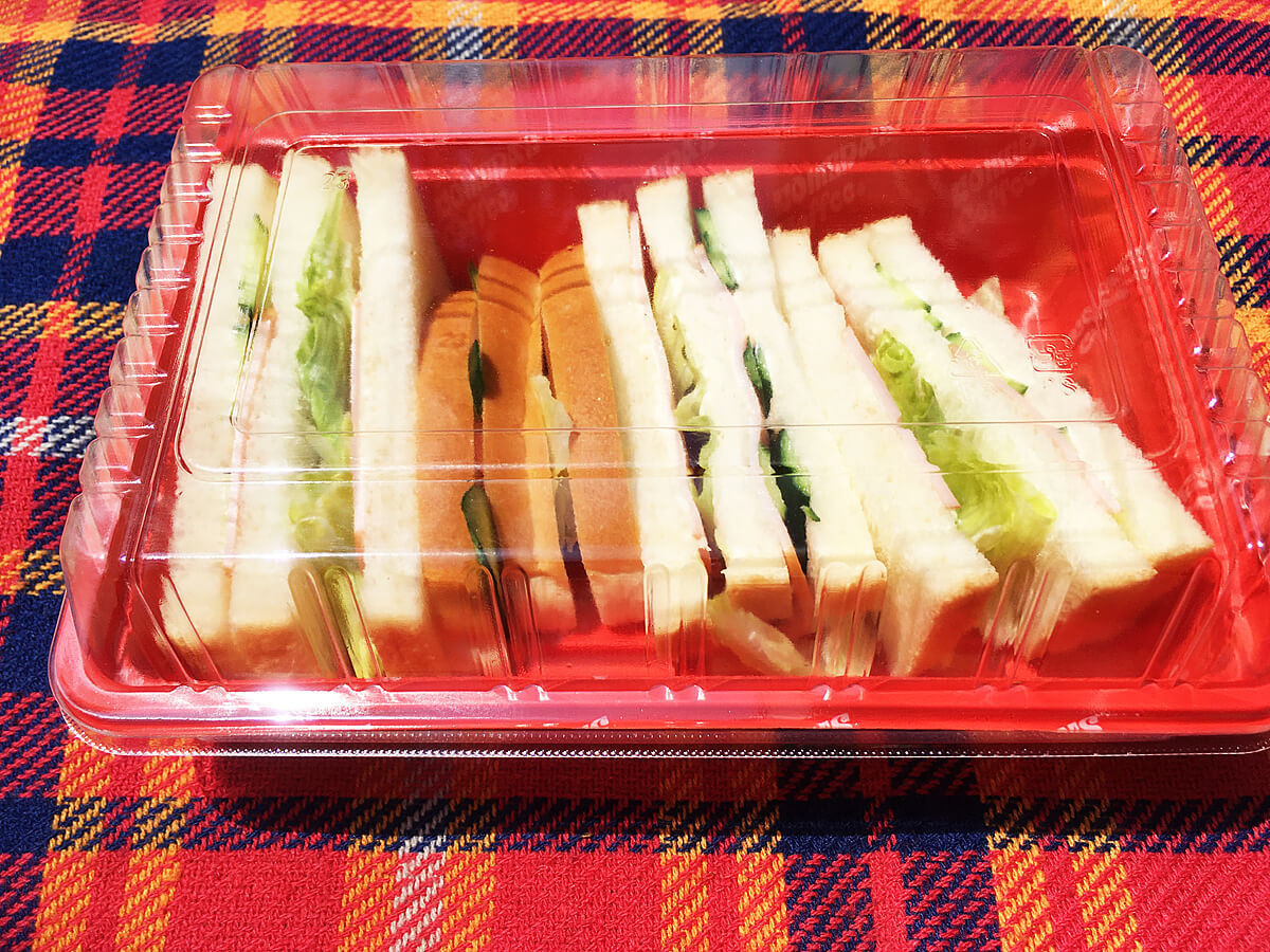 コメダ珈琲ハムサンド